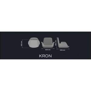 Silla de Comedor de Diseño Minimalista Estilo Europeo KRON, Espuma de Poliuretano Preformada para Cualquier Espacio - Product Image 4