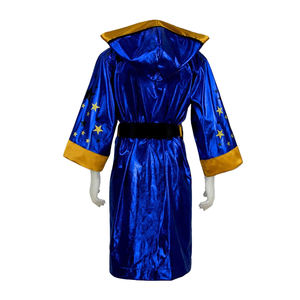 Nouvelle arrivée, robe de boxe de champion du monde, longueur entière, avec capuche, édition de haute qualité, respirante, variété de robes de boxe - Product Image 2