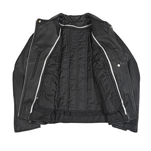 Chaqueta Corta de Cuero Genuino para Mujer, Personalizable, Tejida, Transpirable, Ropa de Invierno, Chaqueta de Cuero para Mujer en Nurak - Product Image 4