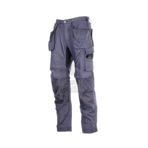 Pantalon Cargo en Toile Léger pour Homme Taille Moyenne Multi-Poches Couleur Unie Marque Privée en Vente - Product Image 2