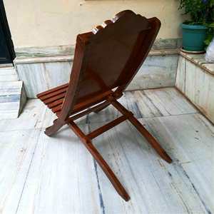 Wooden <b>Easy</b> <b>Chair</b> for Living Room, Foldable wooden foldable <b>chair</b> - Product Image 5