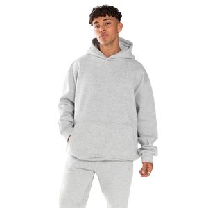 เสื้อฮู้ดผ้าฟลีซแบบสวมหัวพิมพ์โลโก้สำหรับผู้ชายผู้หญิง - Product Image 5