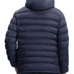 Service OEM, veste matelassée brillante pour homme, nouvelle conception, hiver, rembourrage chaud, vente en gros, veste bomber matelassée, vestes d'extérieur - Product Image 3