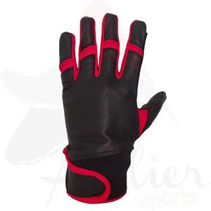 Gants de Frappeur de Baseball Softball en Cuir Personnalisés Unisexe Vente à Chaud Pas Cher Gants de Frappeur de Baseball pour Softball - Product Image 3