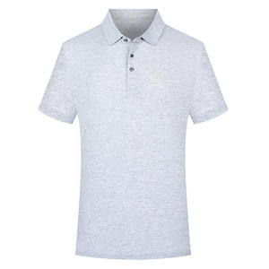 Conception de logo personnalisée OEM, vêtements de travail d'entreprise haut de gamme, coton anti-transpiration, soie pour polo, vêtement teint en pièce avec broderie - Product Image 5