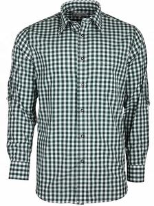 เสื้อเชิ้ตเยอรมันเสื้อเชิ้ตผู้ชายบาวาเรียสำหรับผู้ชายเสื้อเชิ้ตผ้าฝ้ายลายหมากรุก100% สำหรับผู้ชาย - Product Image 3