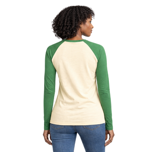 Ivory 08 Soror Raglan Short Sleeve <b>T</b>-<b>Shirt</b> Greek Sorority Women's Pink Green Tee College Sisterhood Stylish Casual Summer - Product Image 2