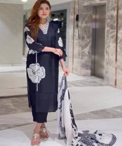 FANCY GEORGETTE IMPRESIÓN DIGITAL TRABAJO FONDO SUPERIOR CON DUPATTA FESTIVE WEAR PRECIO AL POR MAYOR ROPA ÉTNICA SALWAR KAMEEZ - Product Image 1