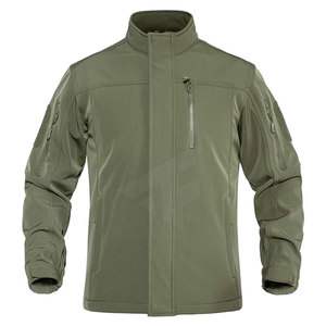 Chaqueta Softshell de invierno de gama alta para hombre, estilo callejero de talla grande con impresión de logotipo personalizado - Product Image 2