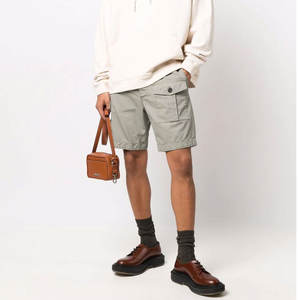 Pantalones cortos Cargo para hombre con cinturón incorporado y bolsillos funcionales para uso diario Ropa de trabajo para hombre Pantalones cortos Cargo - Product Image 2