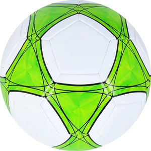 Ballon de football en PVC de qualité officielle pour les matchs, taille 5, cuir PU pour adultes et jeunes, entraînement, cousu à la machine pour une utilisation en extérieur - Product Image 5