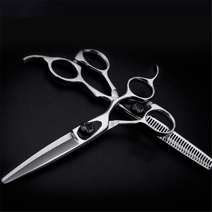 Kits de herramientas de peluquero de acero inoxidable, tijeras de corte de pelo de peluquero, juego de maquinilla de afeitar y peine, Kit de salón de peluquería - Product Image 2