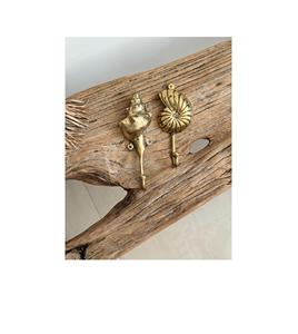 Luxury brass wall hooks elevating interior decor while providing practical storage for modern wall mounted organization needs - Product Image 1