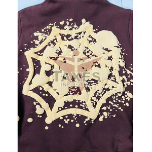 Sudaderas con Capucha Extra Grandes Personalizadas para Hombre, 100% Algodón Felpa, Impresión Personalizada, Sudaderas con Capucha Gruesas con Cremallera para Hombre - Product Image 6