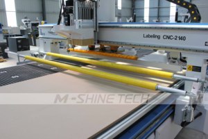 Routeur CNC à <span class=keywords><strong>prix</strong></span> d'usine Jinan M-shine pour le travail du bois, ligne de production intégrée pour l'usine de meubles en bois - Product Image 3