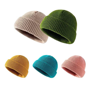 Fabricante de Gorros de Punto Suaves al por Mayor, Gorro de Invierno Marrón, Verde y Blanco, Gorros de Punto Personalizados Unisex para Mujeres y Hombres - Product Image 5