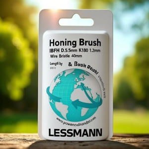 แปรงขัดเงา IBFH D.5.5 มม. K180 ขนแปรงลวด 1.2 มม. ความยาว 40 มม. โดย LESSMANN - Product Image 3