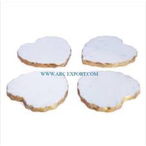 ชุดที่รองแก้วชาและกาแฟแบบทาสีด้วยมือสำหรับร้านอาหารจานรองแก้วชาและกาแฟในครัวสำหรับบ้านและร้านอาหาร - Product Image 5