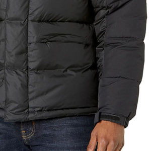 Veste matelassée à capuche en duvet imperméable personnalisée la plus vendue veste matelassée chaude coupe-vent manteau d'extérieur à bulles vestes pour hommes - Product Image 5