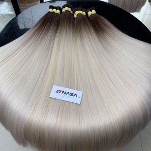 ผมคนดิบ100% ผมชาวเวียดนามแบบช่อเดียวผมแท้แบบดึงสองชั้น - Product Image 4