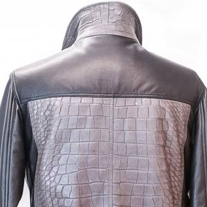 Chaqueta de cuero para hombre con tarifa asequible, ligera, de primera calidad, la mejor tela, el mejor diseño, chaqueta de cuero para hombre con mangas completas - Product Image 5