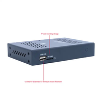 Terlaris 2024 HD SDI IP SRT NDI RTMP interkom TF rekam Video Streaming Encoder H265 H264 peralatan siaran TV Radio