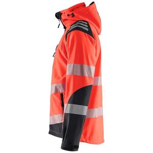 Veste de travail de sécurité pour homme, à manches longues, haute visibilité, fluorescente, pour l'hiver, avec logo personnalisé, vente en gros - Product Image 5
