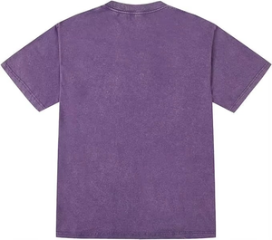 T-shirt classique en coton uni pour homme, basique, doux, fabrication en gros - Product Image 6