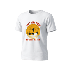 เสื้อยืดลำลองทรงสลิมฟิตสำหรับผู้ชายเสื้อยืดสไตล์คอกลมพิมพ์โลโก้ตามสั่งขนาด - Product Image 1