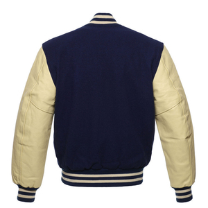 Chaqueta universitaria de moda para hombre con logotipo personalizado EM, chaqueta bomber de béisbol informal ajustada, chaquetas de talla grande para hombre - Product Image 6