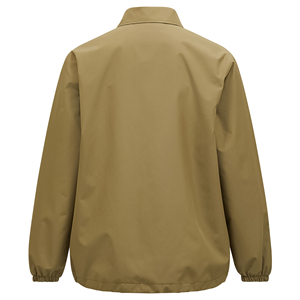 เสื้อแจ็คเก็ตกันลมมีฮู้ดคอตั้งโลโก้ตามสั่งสำหรับฤดูหนาวเสื้อโค้ชขนาดพิเศษสไตล์วินเทจใหม่พร้อมผ้าโพลีเอสเตอร์แพ็คเดี่ยว - Product Image 2