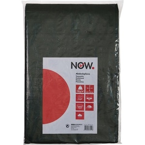 Bâche multi-usages vert olive 3000 mm x 5000 mm tissée avec œillets en aluminium 100 g/m² – Maintenant disponible - Product Image 1