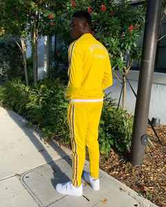 Chándales deportivos informales para hombres, chándal de jogging con estampado personalizado de algodón y poliéster de alta calidad, conjunto de Jogger Unisex para hombres, venta al por mayor - Product Image 3