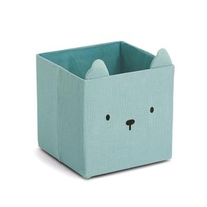 Caja de Almacenamiento Zeller Present Bear 28x28, Cestas y Contenedores de Tela Color Menta - Product Image 1