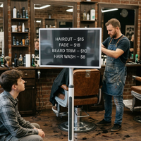 Rollable Smart TV on Wheels 24 27 32 Inch Portable Wireless Moveable Touch Screen Monitor With Built in Battery Power Unit