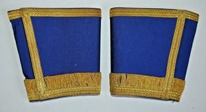 Masonic Regalia Royal Arch Masonic Gauntlets Poignets-Past High Priest Brodé Ronpex - Product Image 6