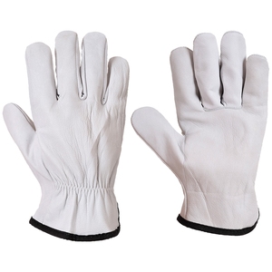 Gants de travail en cuir pour hommes, jardinage, sécurité, escalade, conduite à la main, avec poignet extensible, gant de protection du travail imprégné - Product Image 2