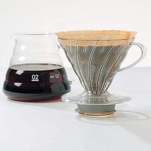 Hario หม้อกาแฟทำจากแก้ว V-60ขนาด01, เหยือกแก้วใส่กาแฟทนความร้อน360มล. - Product Image 4