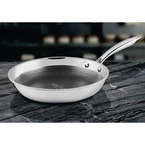 ชุดเครื่องครัวสแตนเลสสตีลสามชั้นแบบไม่ติดกระทะสามชั้นชุดเครื่องครัวสามชั้นดีไซน์คลาสสิกมีสไตล์ - Product Image 1