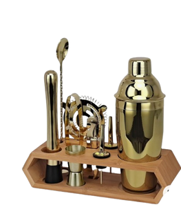 Mélangeur à martini en acier inoxydable Shaker à cocktail du milieu du siècle Vintage Shaker à cocktail Bar Party Home Use Wine Shaker Mixing Tool - Product Image 3