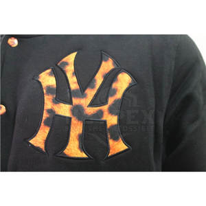 Vestes d'université personnalisées OEM grande taille à col montant veste en cuir de laine pour hommes hiver respirant vierge pour la vente en gros - Product Image 2