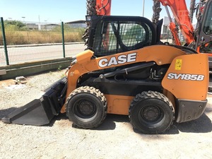 รถตักล้อยางขนาดเล็ก CASE SV185B 12 ตัน พร้อมบุ้งกี๋ดันดินสำหรับงานก่อสร้าง - Product Image 4