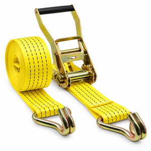 Sangle de fixation à cliquet 50 mm 3000 kg en polyester haute résistance pour camion, remorque, maintien de cargaison, fabricant OEM, fournisseur d'usine - Product Image 5