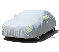 Housse de voiture universelle la plus vendue, imperméable au soleil et à la poussière en toutes saisons. Fabriqué en Peva avec doublure en coton.