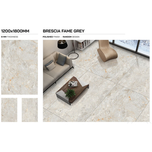 กระเบื้องปูพื้นพอร์ซเลน1200X1800mm เคลือบดิจิตอลดีไซน์ทันสมัยเนื้อแข็งสำหรับวิลล่าตกแต่งบ้านราคาถูก - Product Image 4