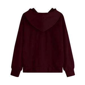 หัวใจการออกแบบที่สวยงามHoodiesของผู้หญิงขนาดสหรัฐอเมริกาเสื้อสวมหัวผู้หญิงHoodieและเสื้อสเวตเตอร์เฮฟวี่เวทขนาดใหญ่Hoodieการผลิต - Product Image 2