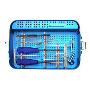 Juego de instrumentos de tornillo canulado de 4,0mm de calidad garantizada de alta calidad Juego de instrumentos de placa de trauma de implantes de tornillo pequeño - Product Image 2