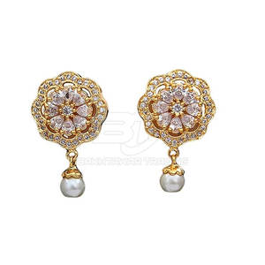 <b>Fashion</b> Women <b>Stud</b> <b>Earrings</b> Simple Elegant Jewelry for Daily Wear Wholesale Women Small Hoop <b>Earrings</b> - Product Image 1