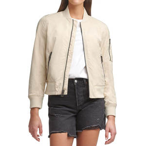 Chaqueta Bomber para Mujer para Uso Diario, Ropa de Calle Personalizada, Prenda Exterior Informal - Product Image 2