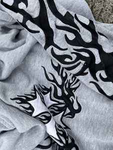 Hombres Streetwear 500gsm Personalizado Francés Terry Sun Faded Acid Wash Bordado Logo Recortado Rhinestone Zip up Sudadera con capucha con bordado - Product Image 5